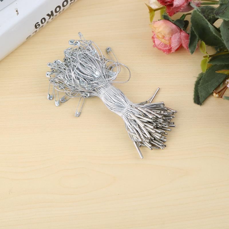 Transparent OPP plastic bag packing pin hanging thread hanging grain hanging rope multi-color clothing tag clothing accessories