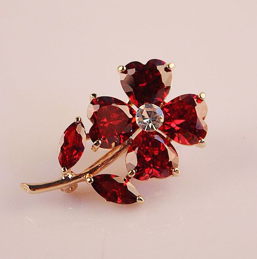 Boutique Luxury Color-Preserving Electroplating Ornament Silk Scarf Buckle Pin European and American Large Zircon Full Diamond Brooch Mixed Batch 10 Yuan Store
