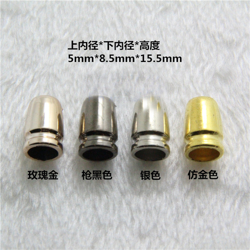 Factory direct electroplating gold plastic bell plastic rope buckle wholesale drawstring bag jewelry pendant accessories bell