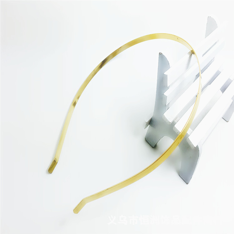 Factory Direct Supply Regular 3/4/5/6 Electroplating Headband Hair Ring Women's Head Buckle Accessories DIY Hair Accessories