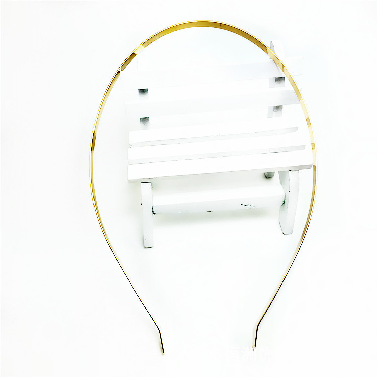Factory Direct Supply Regular 3/4/5/6 Electroplating Headband Hair Ring Women's Head Buckle Accessories DIY Hair Accessories