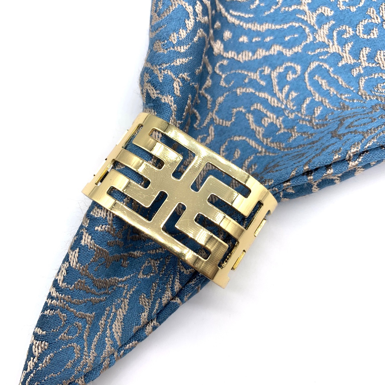Simple Modern Napkin Buckle Chinese Style European Style Napkin Ring Creative Electroplating Napkin Ring Sample Hotel Napkin Ring Napkin Ring