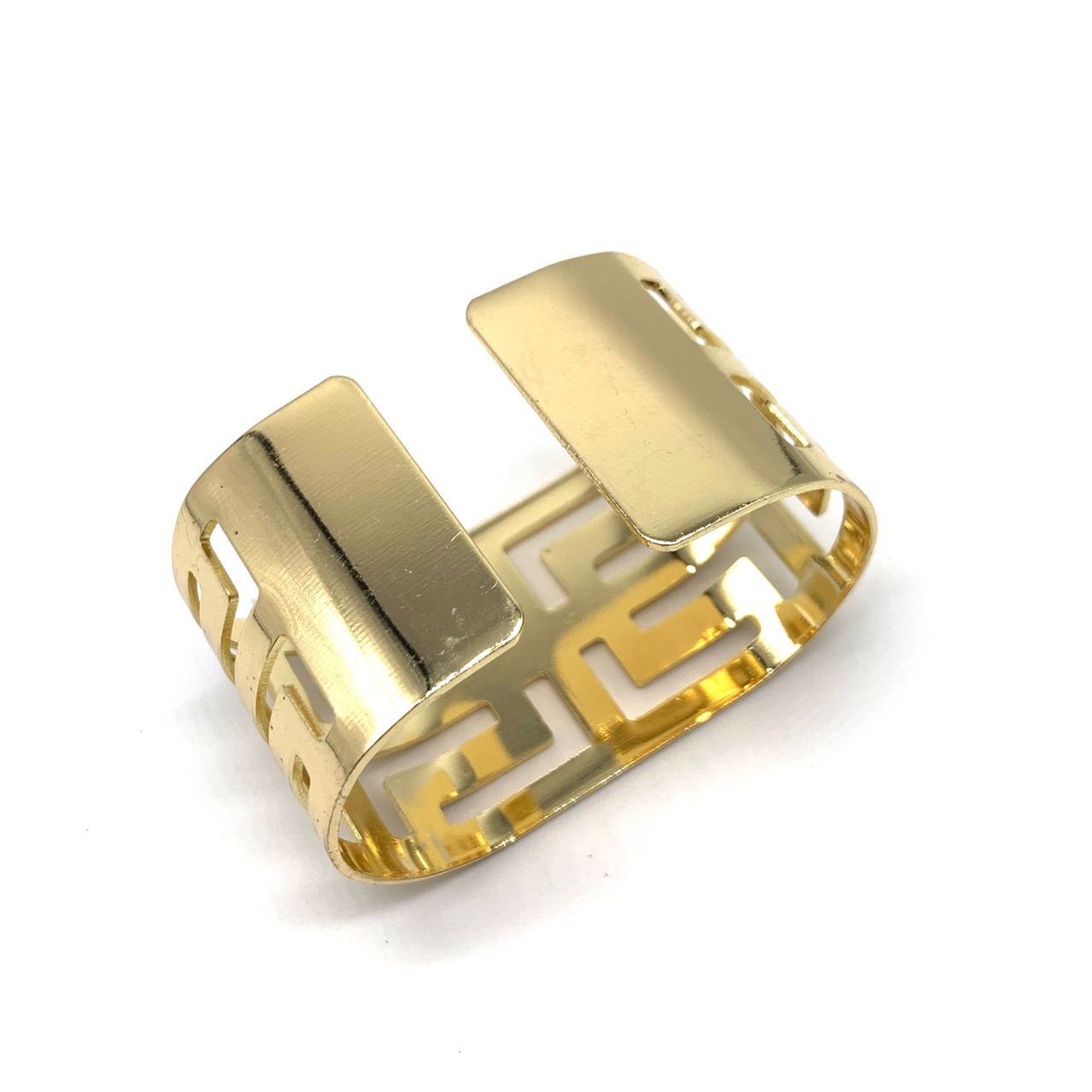 Simple Modern Napkin Buckle Chinese Style European Style Napkin Ring Creative Electroplating Napkin Ring Sample Hotel Napkin Ring Napkin Ring