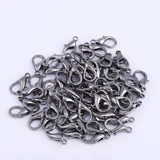 DIY Ornament Accessories Electroplating Zinc Alloy Lobster Clasp Necklace Connecting Buckle Metal Button Color Specifications Complete