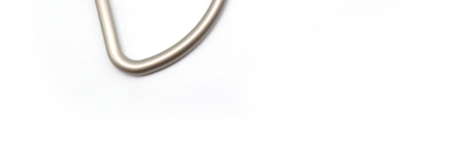 Spot Arc D-Type Buckle Full Size Gold and Silver Clothing Accessories Electroplating Adjustable Belt Windbreaker Metal Accessories D-Shaped Buckle