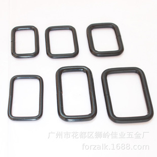 Bags Hook Buckle Metal Buckle Bags Hardware Hooks Snap Hook Accessories Electroplating Four-Point round Tail Buckle