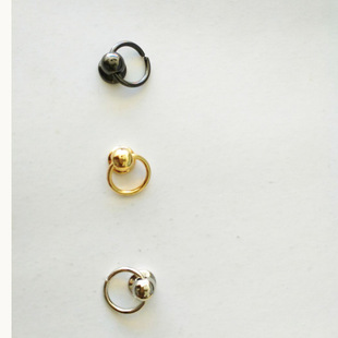 Bags Hook Buckle Metal Buckle Bags Hardware Hooks Snap Hook Accessories Electroplating Four-Point round Tail Buckle