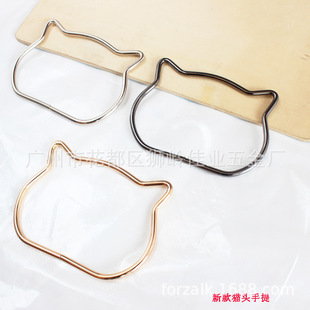Bags Hook Buckle Metal Buckle Bags Hardware Hooks Snap Hook Accessories Electroplating Four-Point round Tail Buckle