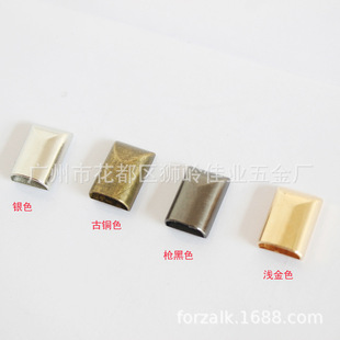 Bags Hook Buckle Metal Buckle Bags Hardware Hooks Snap Hook Accessories Electroplating Four-Point round Tail Buckle