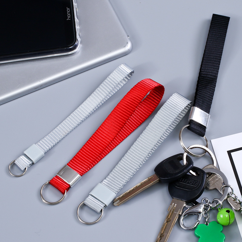 High-End Nylon Sports Water Cup Lanyard Tea Maker Lanyard Thermos Cup Lanyard Glass Lanyard Electroplating Buckle Lanyard