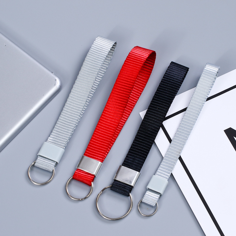 High-End Nylon Sports Water Cup Lanyard Tea Maker Lanyard Thermos Cup Lanyard Glass Lanyard Electroplating Buckle Lanyard