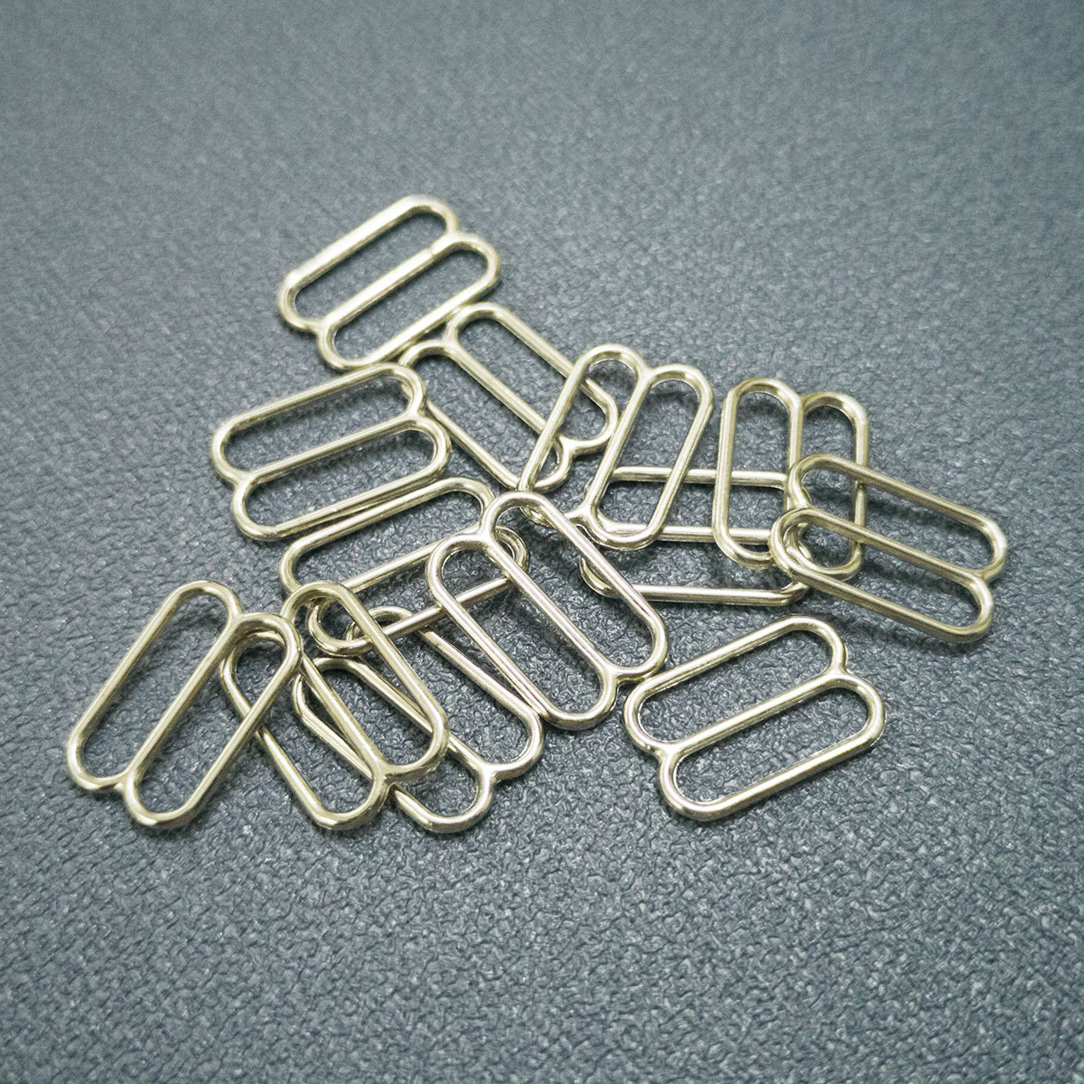 Direct Selling Electroplating Zinc Alloy 089 Buckle Gold-Plated Strap Gold-Plated Underwear Buckle Bra Shoulder Strap Metal Adjustment Buckle