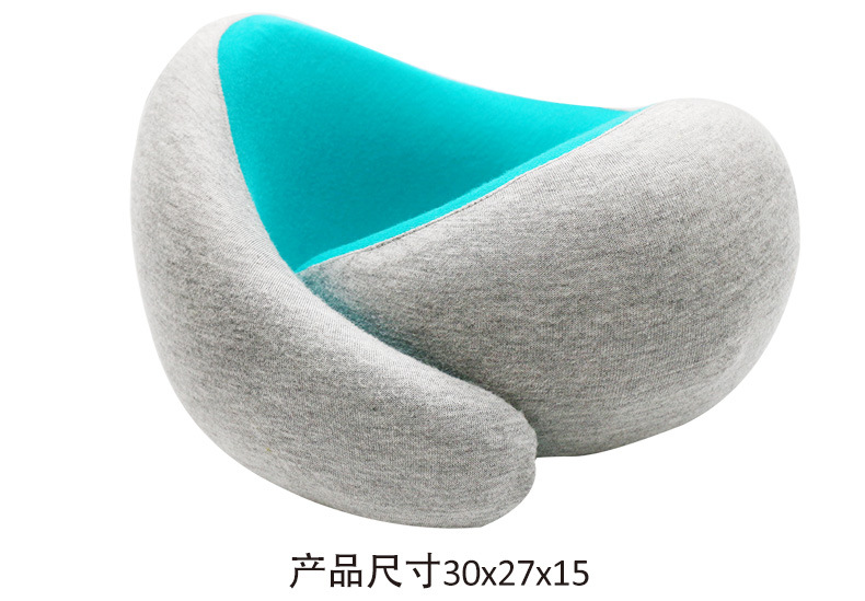 Magnetic Buckle Memory Foam Car Neck Pillow U-Shape Pillow with Office Cervical Pillow Neck Pillow Travel