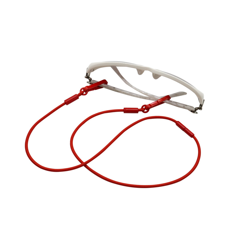 Korean Fashion Mask Chain Eyeglasses Chain Eyeglasses Chain Lanyard Fashion Anti-Lost Magnetic Buckle Elastic Mask Rope Wholesale