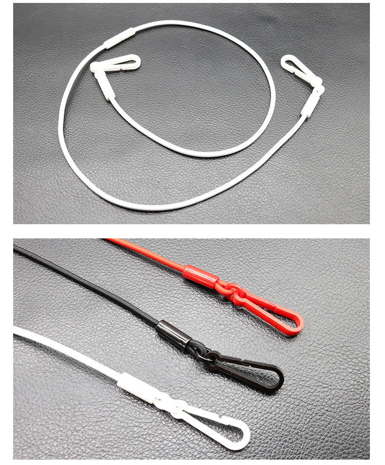 Korean Fashion Mask Chain Eyeglasses Chain Eyeglasses Chain Lanyard Fashion Anti-Lost Magnetic Buckle Elastic Mask Rope Wholesale