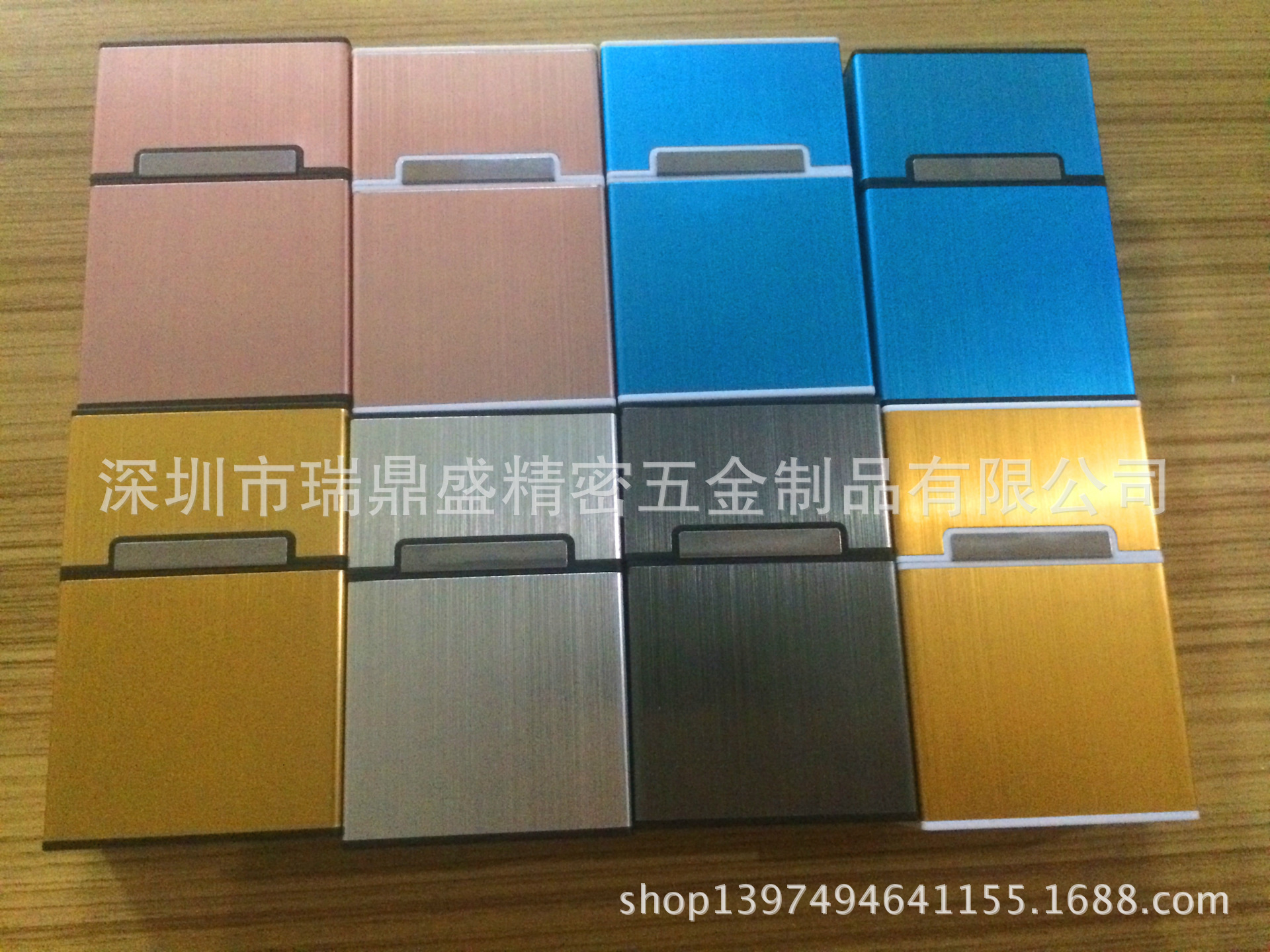 Cigarette Case Brushed Cigarette Case Metal Cigarette Case Magnetic Buckle Cigarette Case Men&#039;s Metal Cigarette Case