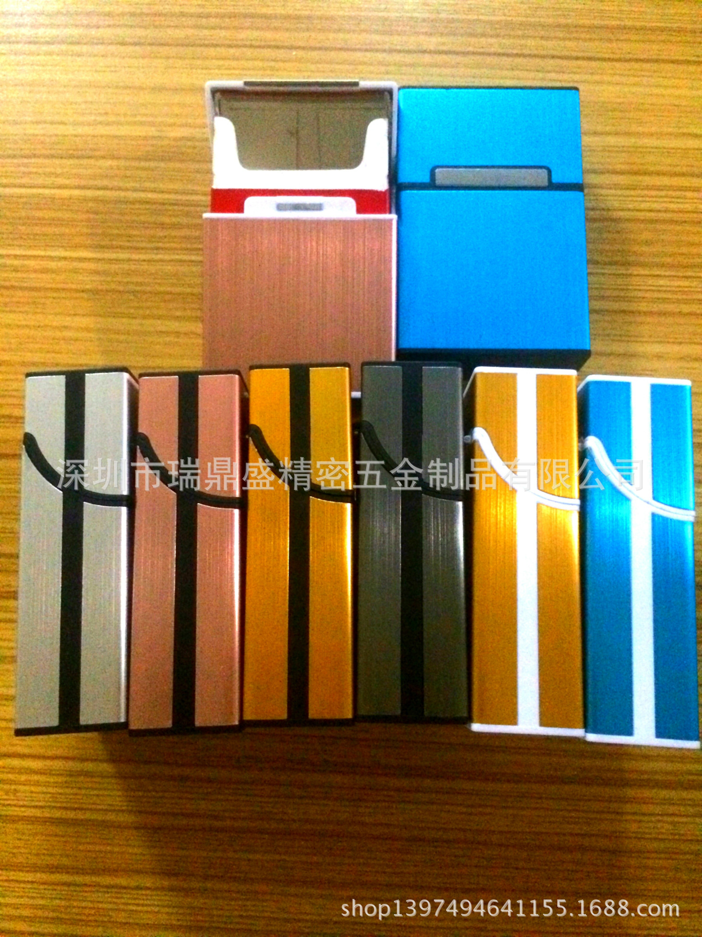 Cigarette Case Brushed Cigarette Case Metal Cigarette Case Magnetic Buckle Cigarette Case Men's Metal Cigarette Case