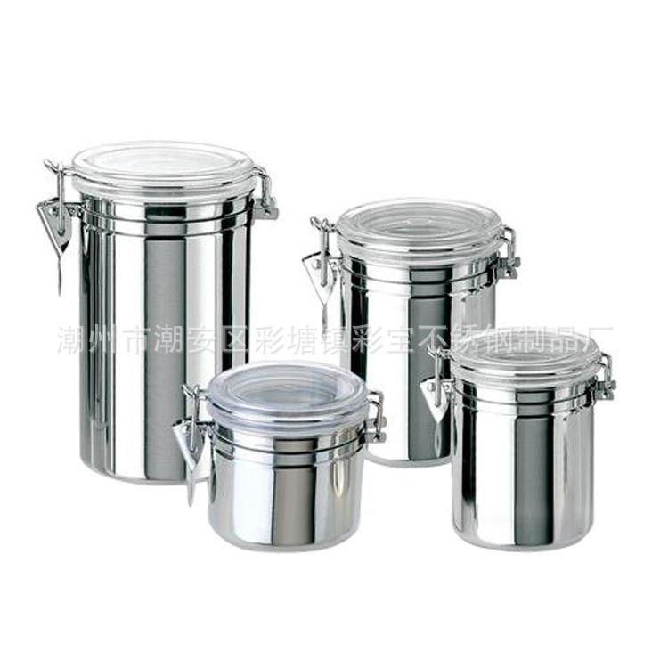 tank with magnetic 410 food storage tank sugar tank multipurpose seasoning tank double buckle stainless steel tank
