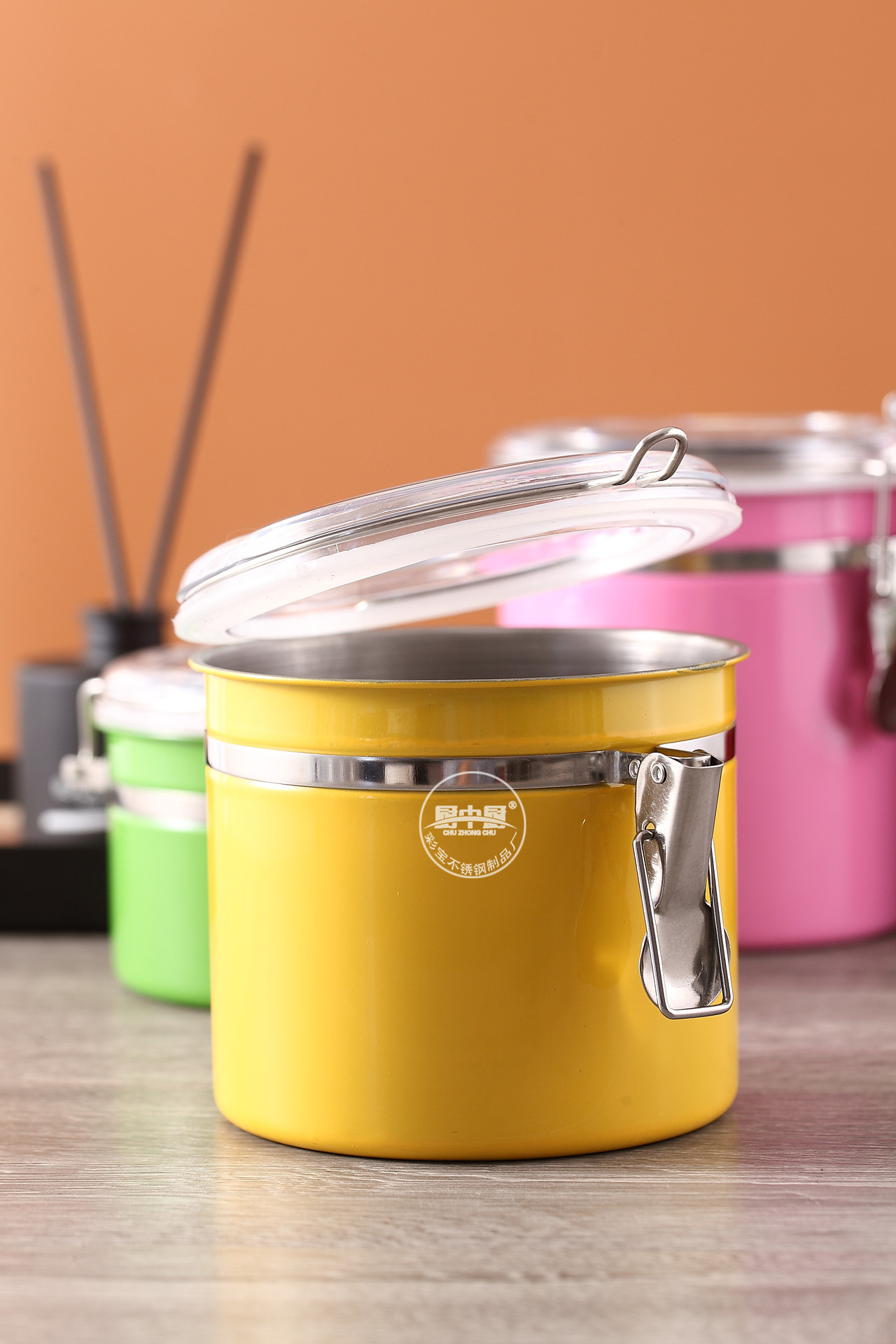 tank with magnetic 410 food storage tank sugar tank multipurpose seasoning tank double buckle stainless steel tank