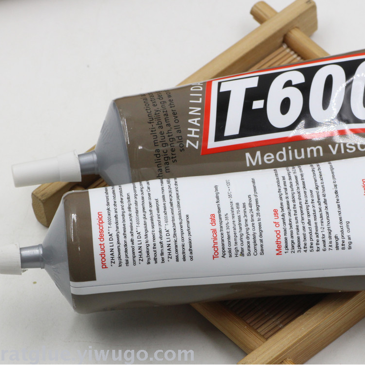 High temperature resistant glue T6000 110mL updated version with adhesion point drilling glue repair drilling glue paste drilling cloth chloroprene