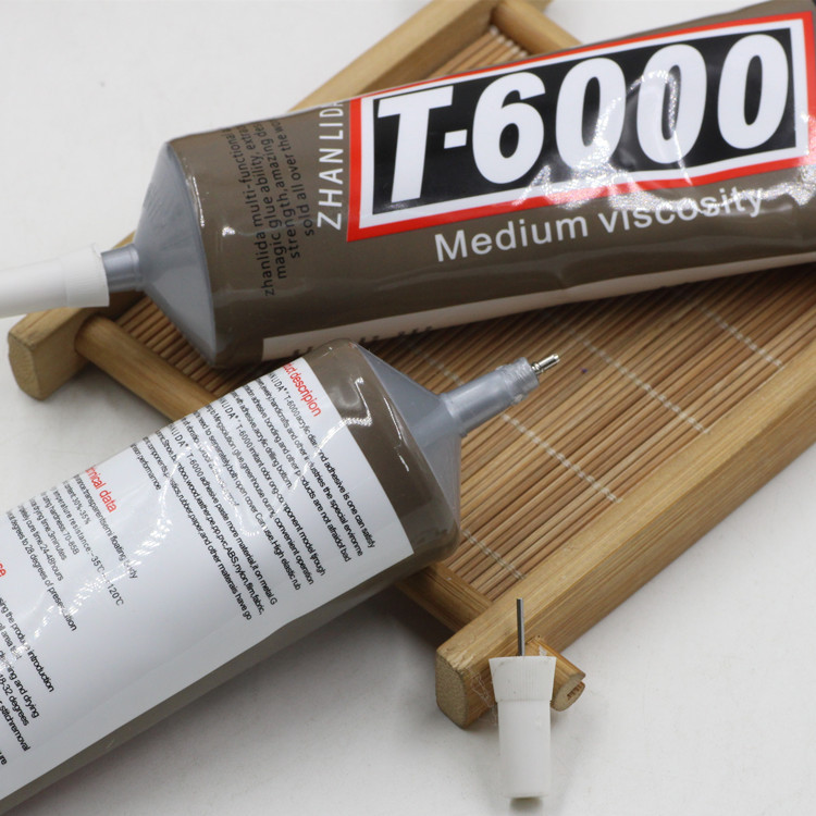 High temperature resistant glue T6000 110mL updated version with adhesion point drilling glue repair drilling glue paste drilling cloth chloroprene