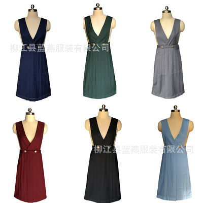 Basic Style Milk Protection Skirt Small Full Set JK Uniform Black Violet Blue Spring, Autumn and Winter 80 Long Skirt College Style Milk Protection Skirt