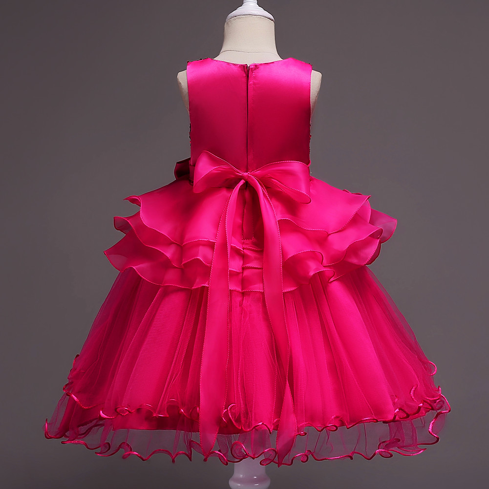 European and American Style Children's Clothing Dress L New Children's Sequined Mesh Bubble Skirt Girls Costumes Children and Teens Princess Dress European and American Style Children's Clothing Dress L New Children's Sequined Mesh Bubble Skirt Girls Costumes Children and Teens Princess Dress