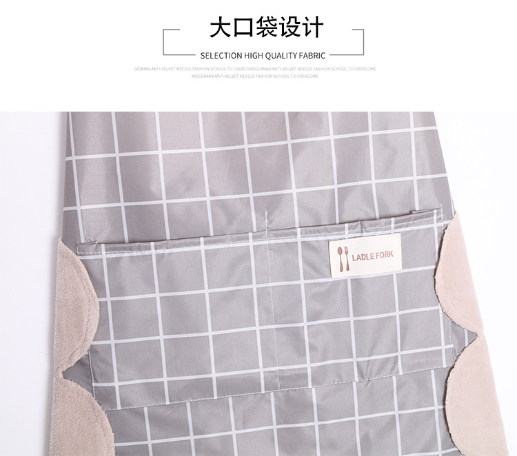 Erasable Hand Household Oil-Proof Sleeveless Apron Bib Household Cleaning Waist Skirt Clothes for Kitchen Work and Cooking Erasable Hand Household Oil-Proof Sleeveless Apron Bib Household Cleaning Waist Skirt Clothes for Kitchen Work and Cooking