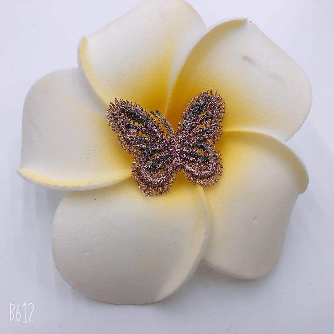 High-End Handmade Skirt Butterfly Clothing Accessories Bags Shoes Socks Accessories DIY Embroidery Flower Can Be Customized