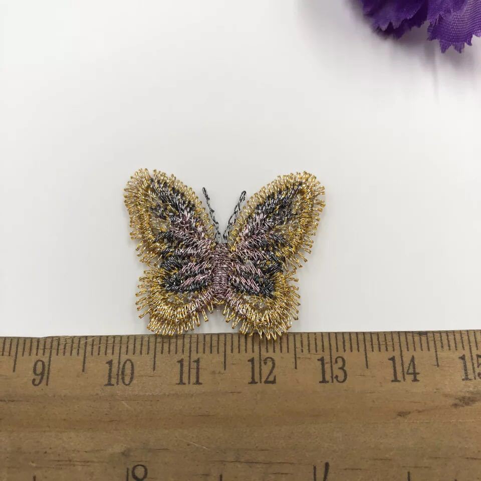 High-End Handmade Skirt Butterfly Clothing Accessories Bags Shoes Socks Accessories DIY Embroidery Flower Can Be Customized
