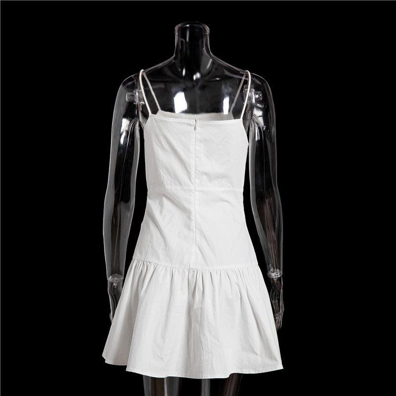Amazon European and American Women's Clothing Sexy Tube Top Beach Dress Sling Bottoming A- line Dress Mesh Summer Dress Wholesale Amazon European and American Women's Clothing Sexy Tube Top Beach Dress Sling Bottoming A- line Dress Mesh Summer Dress Wholesale