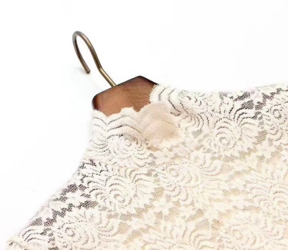 Victoria Lace Shirt Autumn and Winter New Half Turtleneck Lace Sexy Long Sleeve Fairy Shirt Stretch Slim Bottoming Shirt