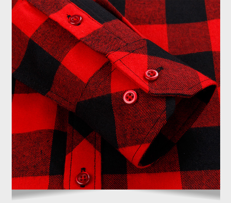 Youth Men's Clothing Wholesale Plaid Shirt Men's Long-Sleeve Shirt Men's Leisure Hong Kong Style Fashionable Print Shirt
