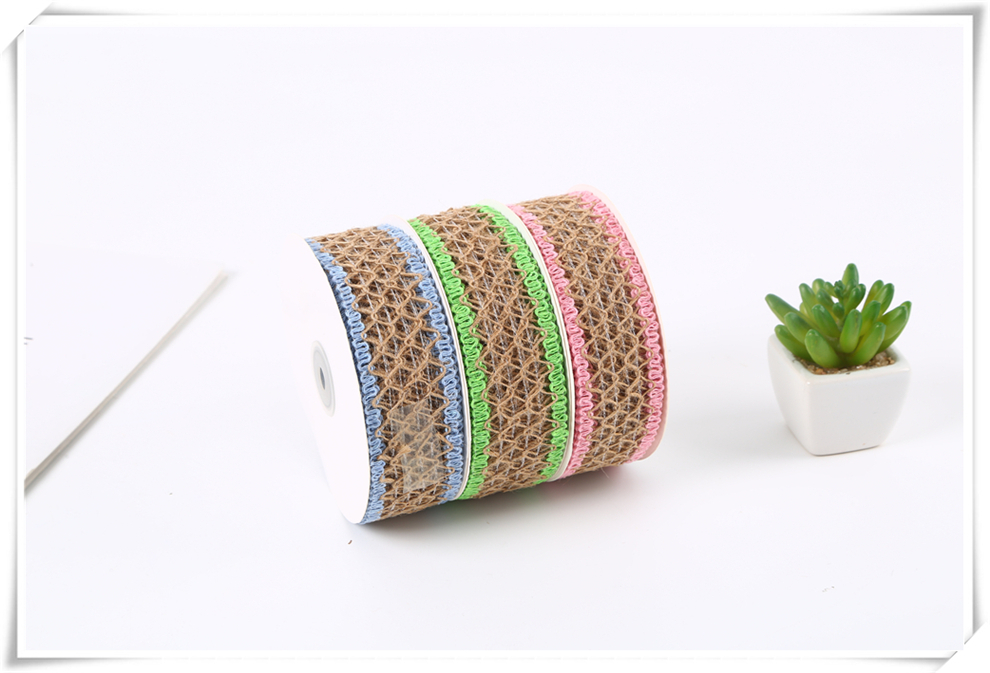 Multi-Optional Woven Hemp Rope Ribbon European and American Pastoral Style Clothing Lace Christmas Decoration Linen Ribbon Factory Direct Sales Multi-Optional Woven Hemp Rope Ribbon European and American Pastoral Style Clothing Lace Christmas Decoration Linen Ribbon Factory Direct Sales