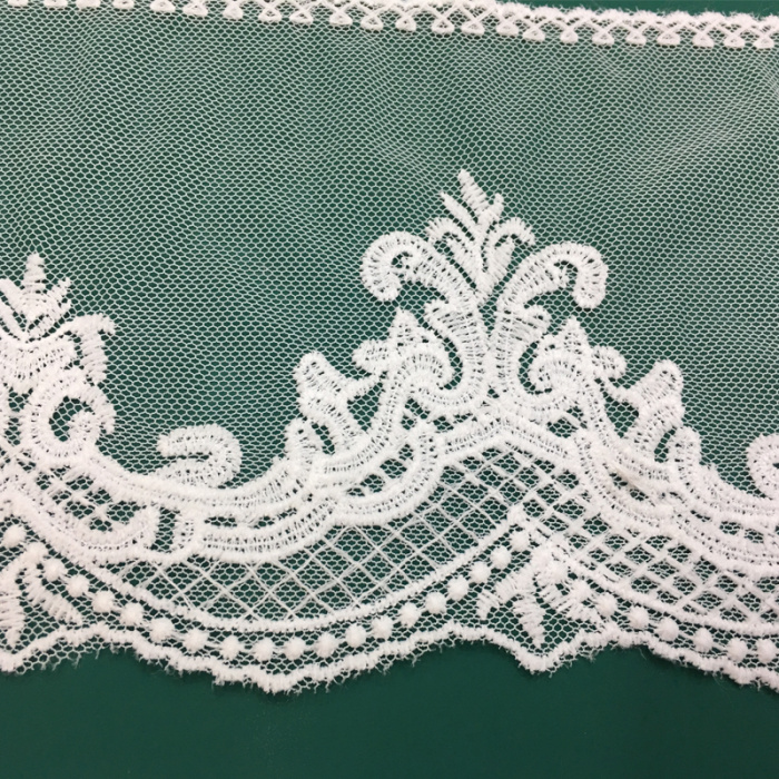 Spot Home Textile Water Soluble Milk Silk Mesh Lace Dandelion Water Soluble Lace Clothing Wedding Dress