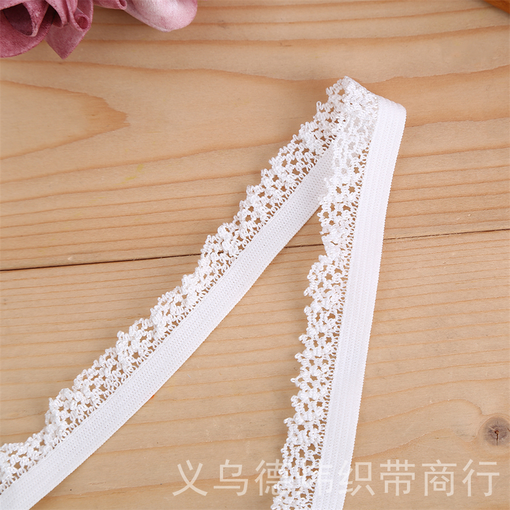 Wholesale Factory Production Direct Cotton Lace Boud Edage Belt DIY Accessories Lace Edge Clothing Curtains Material Accessories