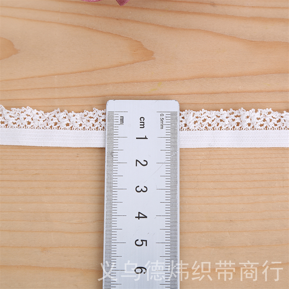Wholesale Factory Production Direct Cotton Lace Boud Edage Belt DIY Accessories Lace Edge Clothing Curtains Material Accessories