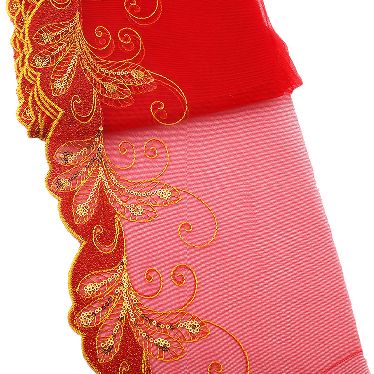 2020 New High-End Car Barbie Doll Decorative Lace in Stock Wholesale Color Mesh Embroidery Lace