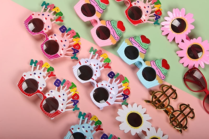 Birthday Cake Party Glasses Ball Internet Celebrity Xiaohongshu Party Funny Dress Up Holiday Atmosphere Personalized Props Birthday Cake Party Glasses Ball Internet Celebrity Xiaohongshu Party Funny Dress Up Holiday Atmosphere Personalized Props