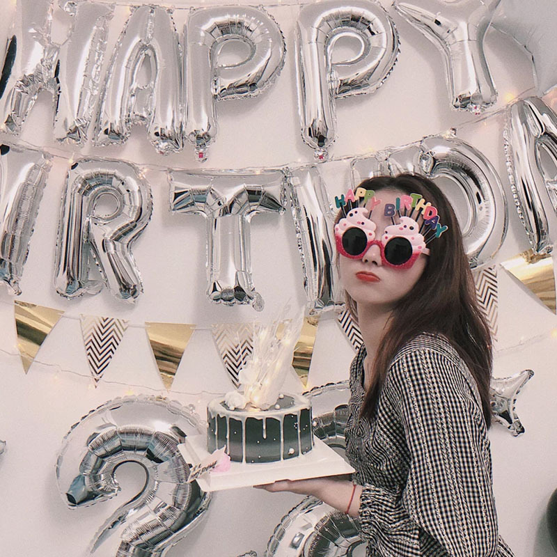 Birthday Cake Party Glasses Ball Internet Celebrity Xiaohongshu Party Funny Dress Up Holiday Atmosphere Personalized Props Birthday Cake Party Glasses Ball Internet Celebrity Xiaohongshu Party Funny Dress Up Holiday Atmosphere Personalized Props