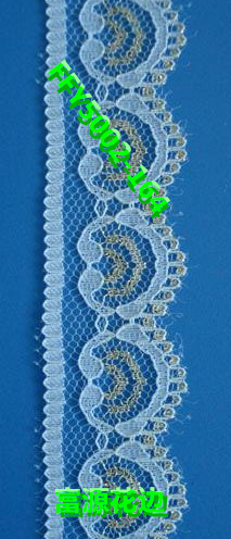 Factory Direct Sales Monochrome Small Edge Non-Elastic Nylon Lace