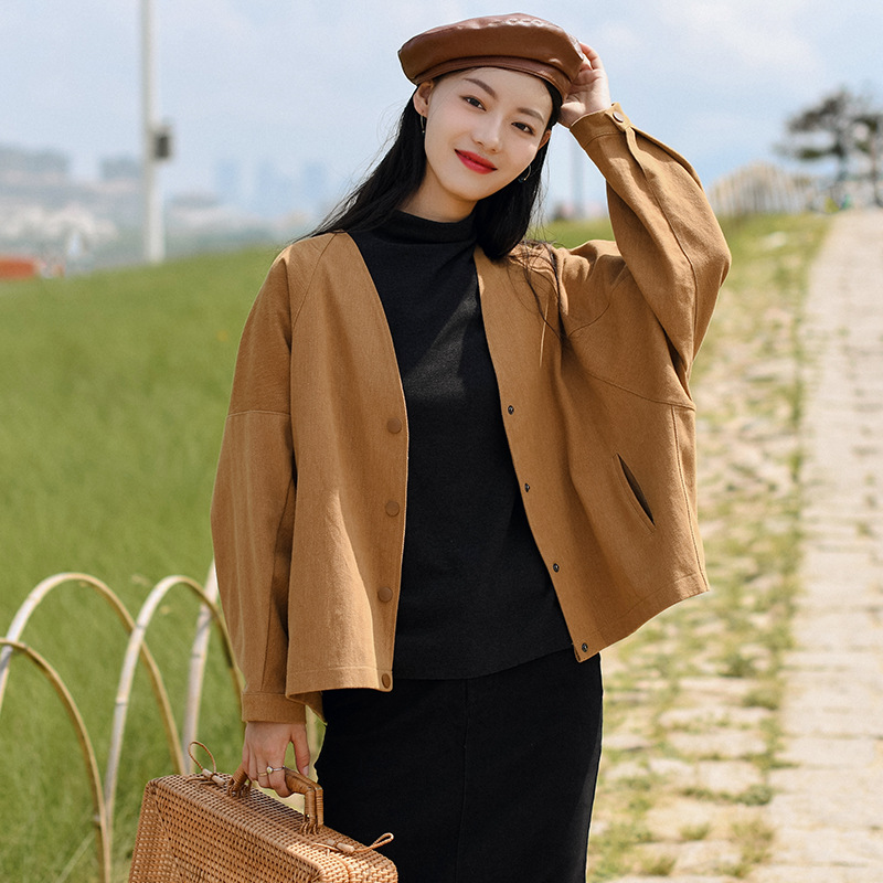 Retro Women's Clothing 2021 New Long Sleeve Floral Dress Autumn and Winter Tight Waist Small Temperament A- line Dress Wholesale