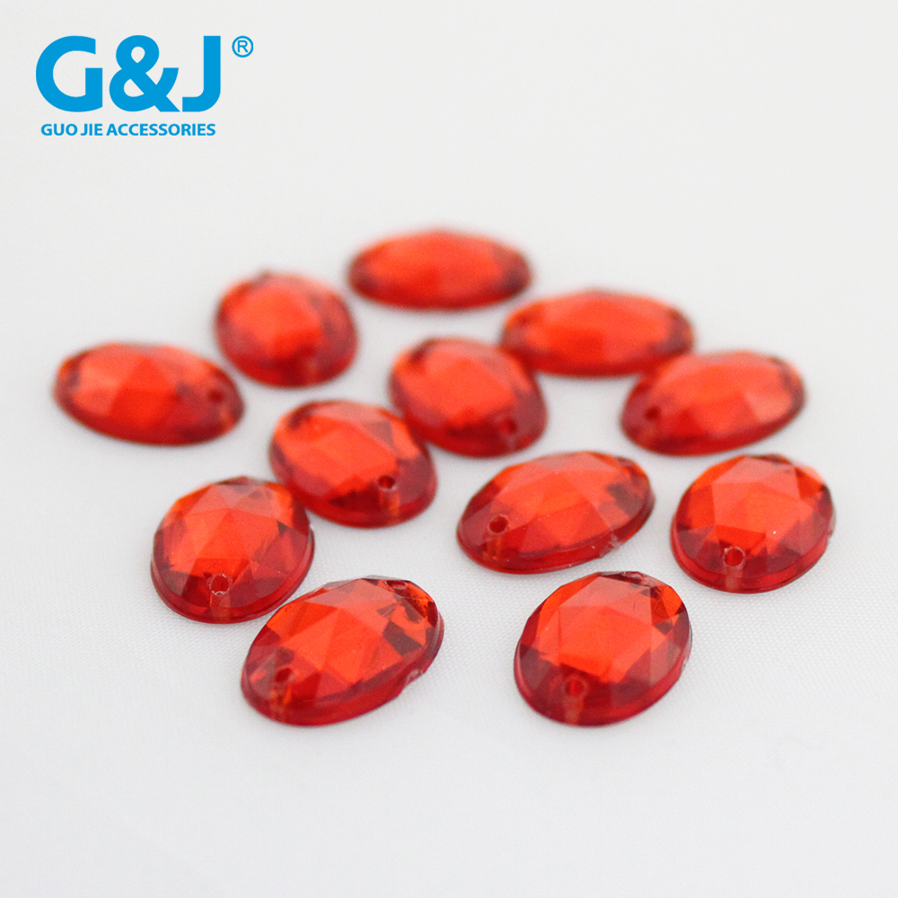 Double - hole imitation Taiwan acrylic drill hand seam flash drill diy fashion jewelry dance dress accessories.