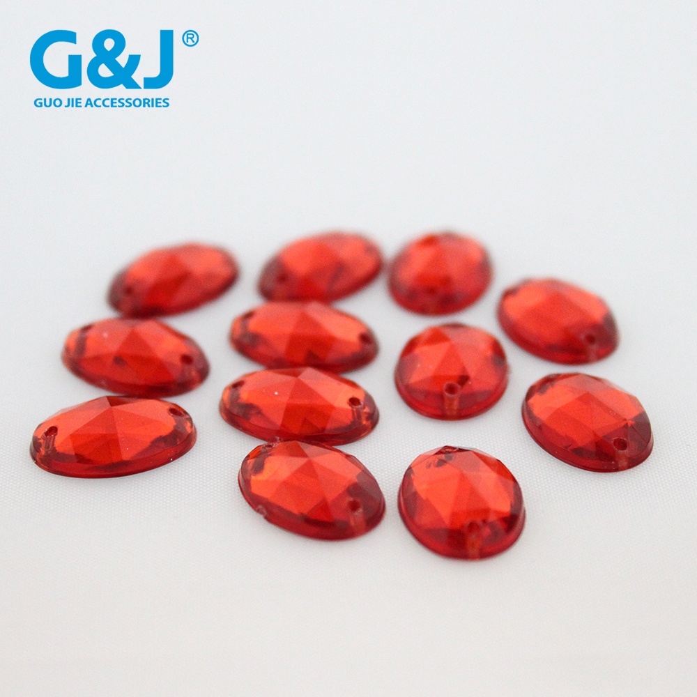 Double - hole imitation Taiwan acrylic drill hand seam flash drill diy fashion jewelry dance dress accessories.