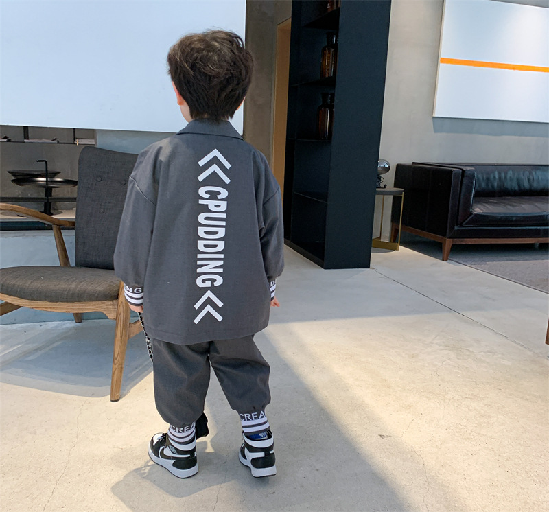 Children's Clothing Boy's Suit Two Pieces 2021 Spring and Autumn New Children's Handsome Dress Boys Western Style Spring and Autumn Two Piece Set Children's Clothing Boy's Suit Two Pieces 2021 Spring and Autumn New Children's Handsome Dress Boys Western Style Spring and Autumn Two Piece Set