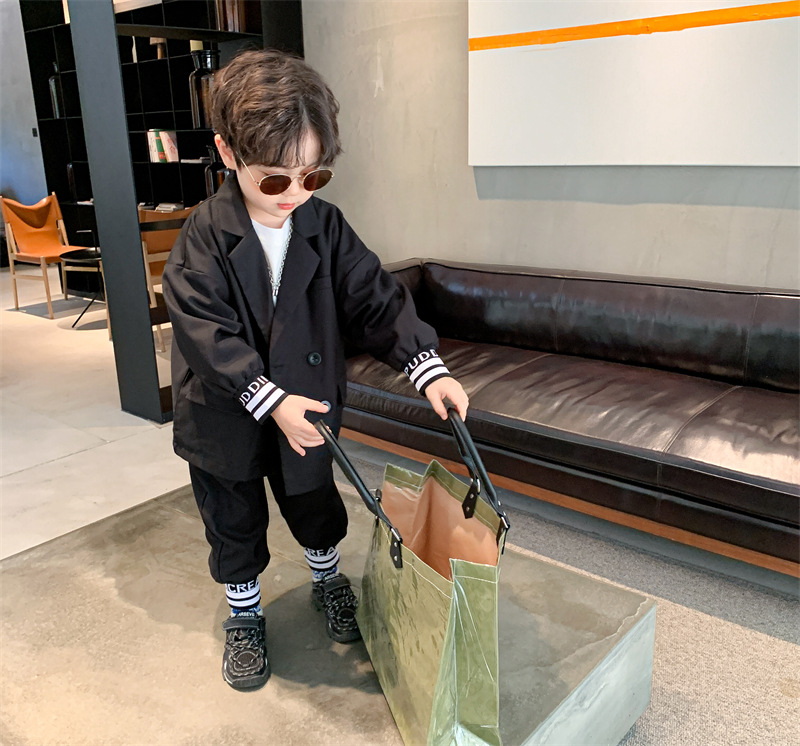 Children's Clothing Boy's Suit Two Pieces 2021 Spring and Autumn New Children's Handsome Dress Boys Western Style Spring and Autumn Two Piece Set Children's Clothing Boy's Suit Two Pieces 2021 Spring and Autumn New Children's Handsome Dress Boys Western Style Spring and Autumn Two Piece Set