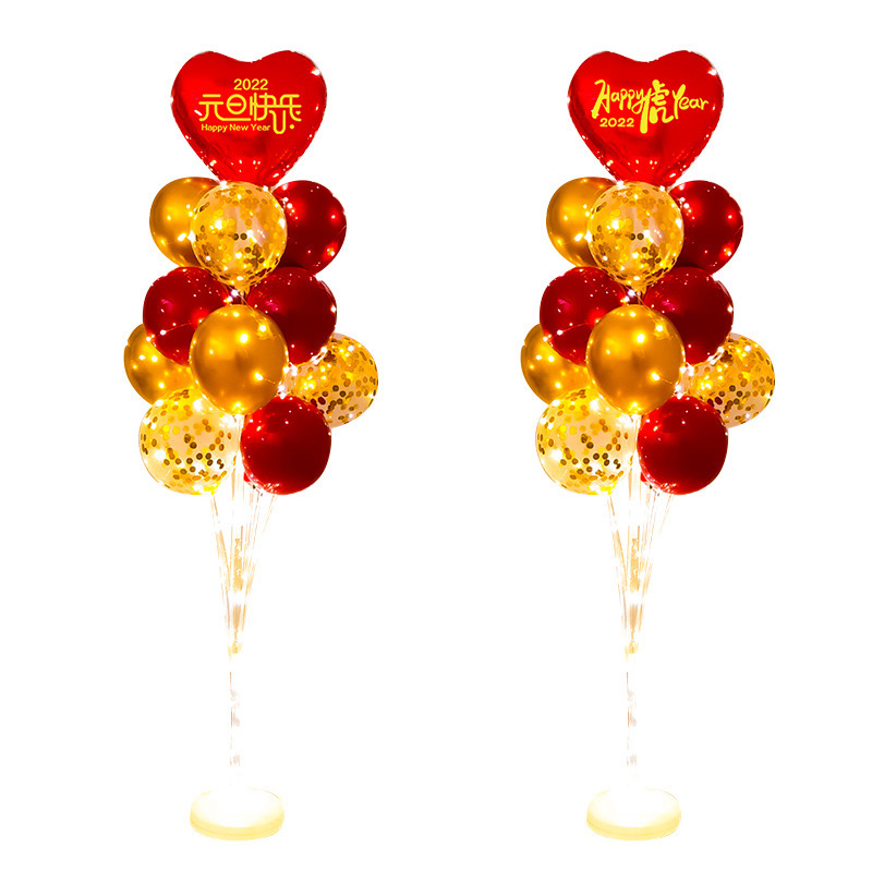 Chinese New Year Decoration Luminous Table Floating Balloon Christmas Floating Shop Window Festival Atmosphere Dress up Scene Layout