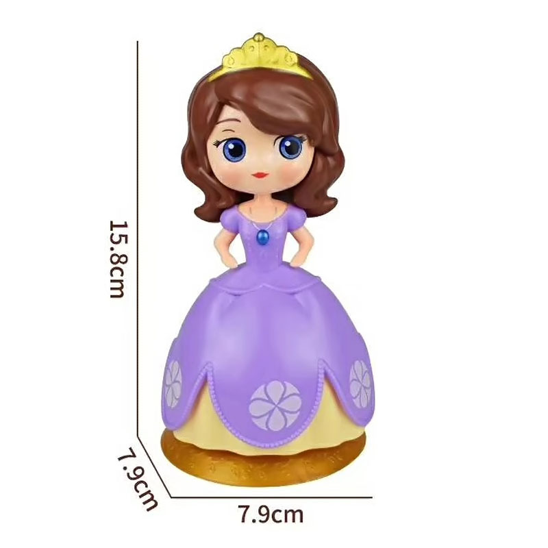 Cake Decoration Princess Decoration Doll Baking Dessert Cartoon Hand-Made Toys Dress up Holiday Birthday Party
