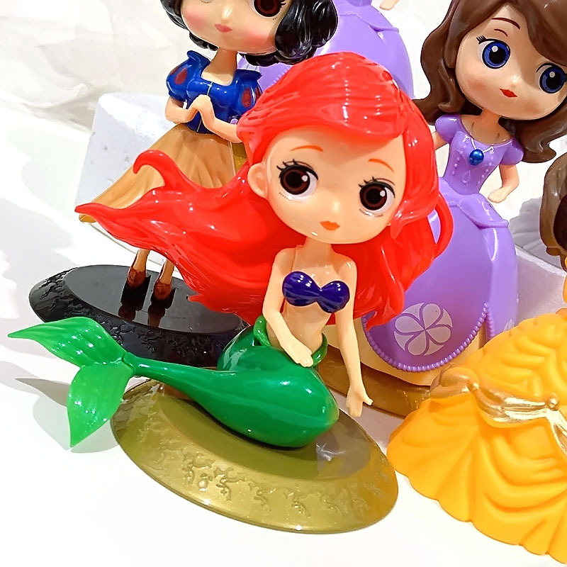 Cake Decoration Princess Decoration Doll Baking Dessert Cartoon Hand-Made Toys Dress up Holiday Birthday Party