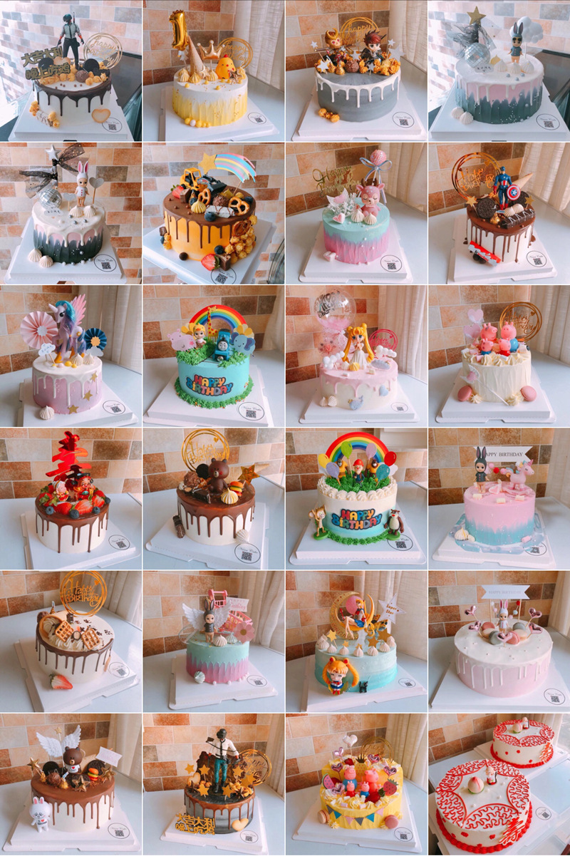 Cake Decoration Princess Decoration Doll Baking Dessert Cartoon Hand-Made Toys Dress up Holiday Birthday Party